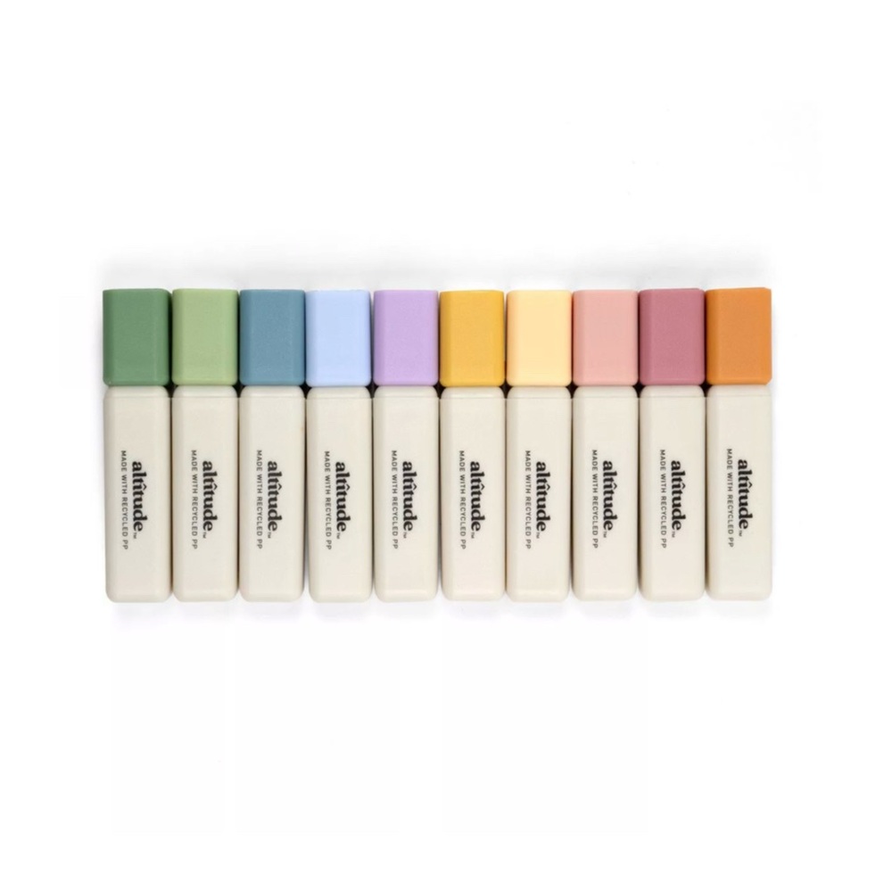 NWOT - Mildliner Highlighter Set - 10 Colors Never used.